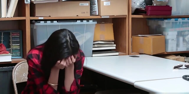 Audrey Royal Caught Shoplifting And Sucking Up Cocks